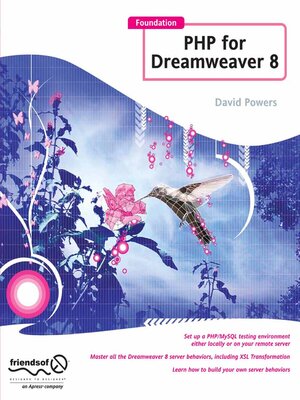 cover image of Foundation PHP for Dreamweaver 8